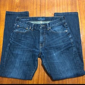 Lucky Brand 221 Original Straight Distressed Jean